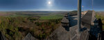 Blick von der Wachsenburg in Thüringer Burgenland