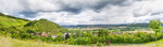 Landschaft unter Wolken - Landscape under clouds