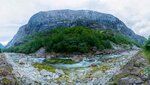 Bach vor Berg - Stream before mountain