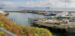 Kleiner Fischerhafen in Irland