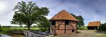 Die historische Wassermühle Olde Meulen in Hengelo (Gemeinde Hengelo, Overijssel, Niederlande)