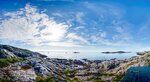 Norwegen felsige Küste 1 - Norway rocky coastline 1